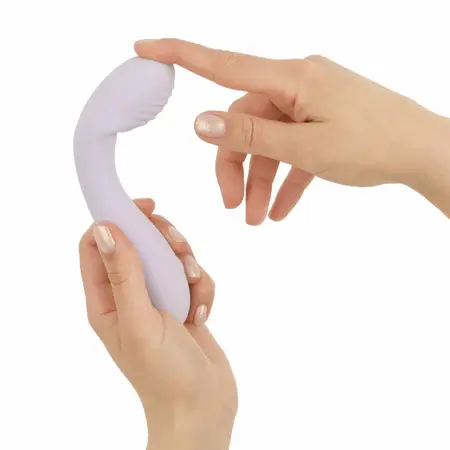 Good Vibes Only Sofi intimni masažer od zakrivljenog silikona ljubičasti USB C