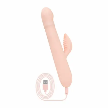 Good Vibes Only Shai Thrusting Intimate Device Pink Silicone USB-C