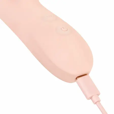 Good Vibes Only Shai Thrusting Intimate Device Pink Silicone USB-C