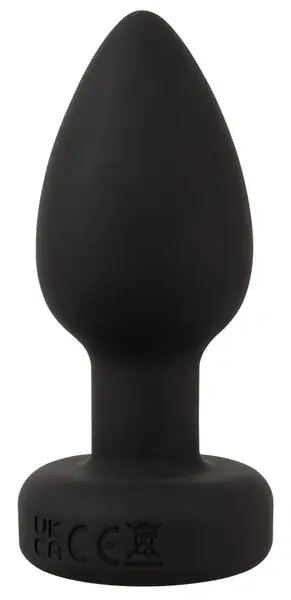 ANOS RC LED svetleći silikonski analni čep, 9 cm, 7 modova, daljinski upravljač, vodootporan