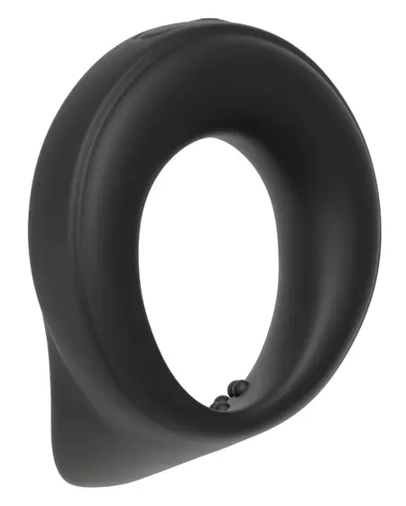 Rebel vibrirajući silikonski prsten za potenciju crni 8.6cm vodootporan USB