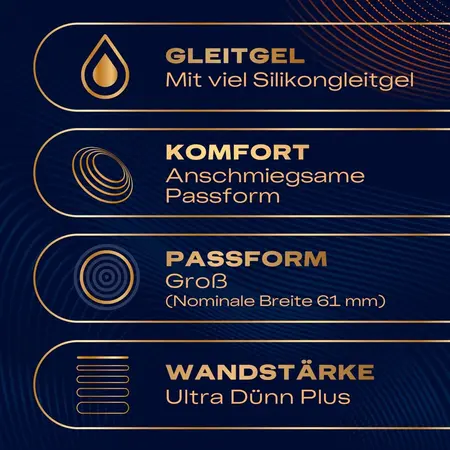 Durex Intensity Extra Large nitrilni kondomi 8 komada bez lateksa, 61 mm