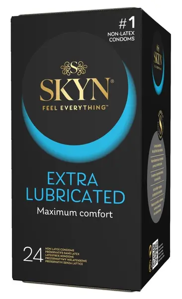 SKYN Extra Lubricated 24 komada prezervativi od poliizoprena bez lateksa