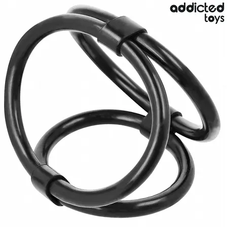 Addicted Toys Trostruki Potporni Prsten - Fleksibilni Multi-Veličinski Sistem
