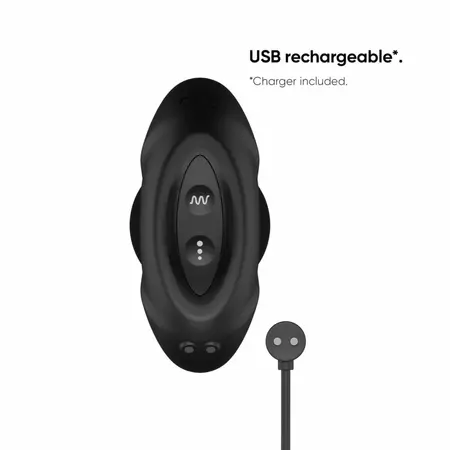 Nexus BEAT silikonski ritmički čep sa daljinskim upravljačem, USB, crni, 11,2 cm