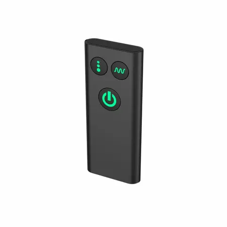 Nexus BEAT silikonski ritmički čep sa daljinskim upravljačem, USB, crni, 11,2 cm