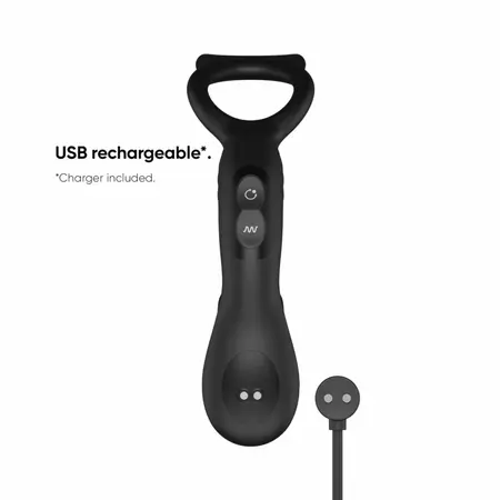 Nexus Simul8 Orbit Edition intimni stimulator od crnog silikona 13,5cm