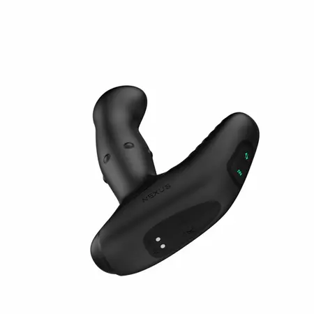Nexus Revo Ring rotirajući masažer sa daljinskim upravljačem od crnog silikona dužine 13,5 cm