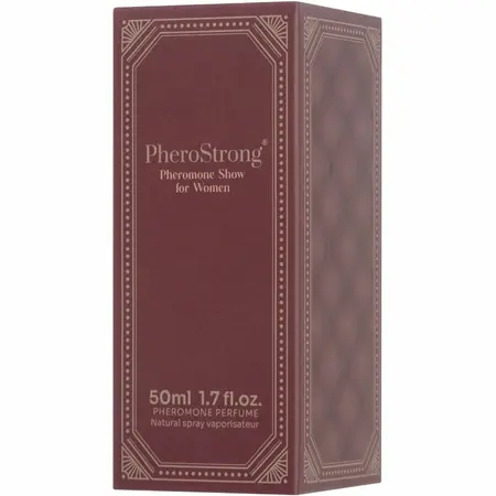 PheroStrong Show ženski parfem sa mirisom višnje i ruže i formulom feromona od 50ml
