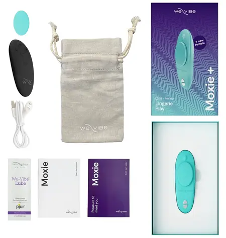 We-Vibe Moxie+ Aqua diskretni vibrator za gaćice sa daljinskim upravljačem i aplikacijom