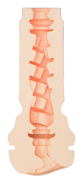 Kiiroo Feel Lacy Lennon interaktivni intimni uređaj, 22 cm, boja kože
