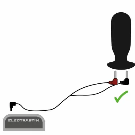 ElectraStim 90-Degree Intimate Machine Replacement Cable 1.2m
