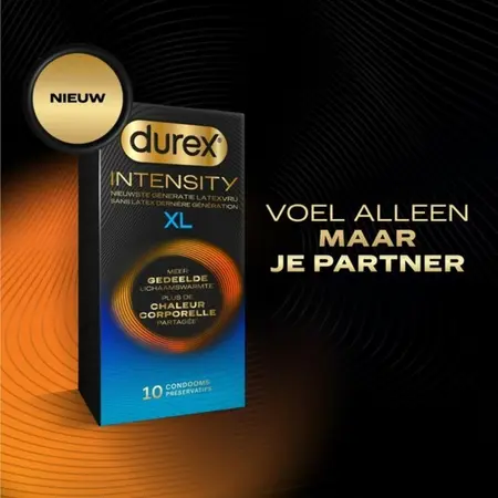 Durex Intensity XL 61mm ekstra veliki ultra tanki kondomi bez lateksa 10 komada