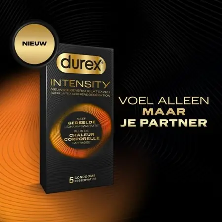 Durex Intensity ultra tanki kondomi bez lateksa 5 komada za maksimalan komfor