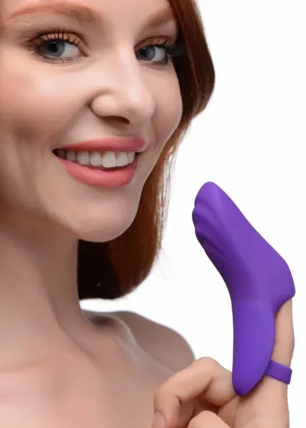 FRISKY Finger Pro vibrator za prst u ljubičastoj boji, 3 brzine, vodootporan