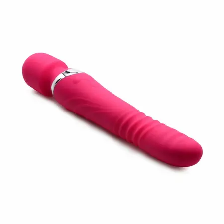 INMI Ultra Thrust-Her silikonski masažer sa dvostrukim delovanjem roze 27.3cm