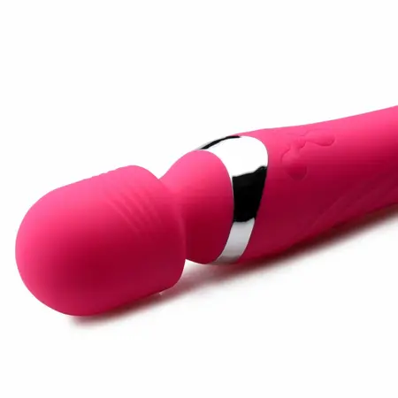 INMI Ultra Thrust-Her silikonski masažer sa dvostrukim delovanjem roze 27.3cm