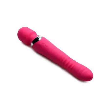 INMI Ultra Thrust-Her silikonski masažer sa dvostrukim delovanjem roze 27.3cm