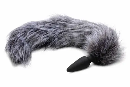 TAILZ Snap-On set intimnih plugova sa 3 zamenjiva repa od veštačkog krzna