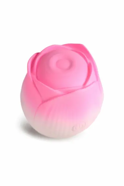 Bloomgasm Throbbing Rose Intimate Pulsing Device Pink 6.4 cm