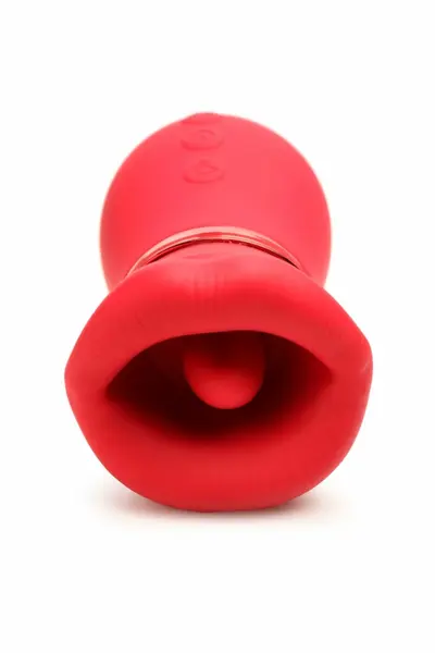 LICKGASM Kiss Me More Intimate Suction & Vibration Device Pink 12.4cm