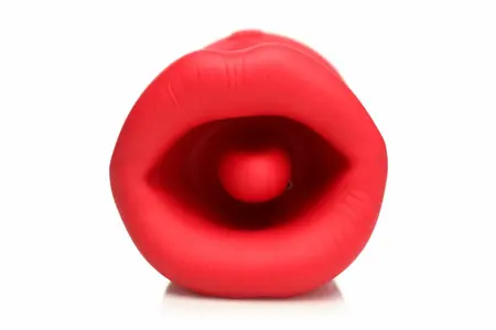 LICKGASM Kiss Me More Intimate Suction & Vibration Device Pink 12.4cm