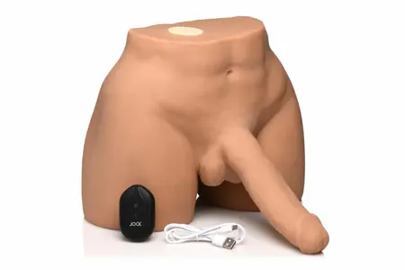 JOCK Auto-Squeezing & Vibrating Intimate Machine Medium - Wireless Remote
