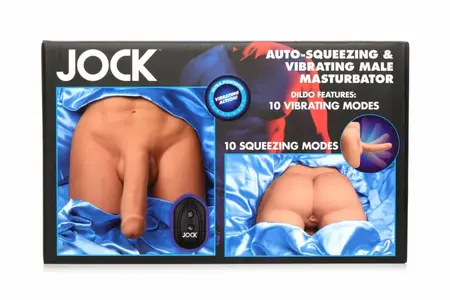 JOCK Auto-Squeezing & Vibrating Intimate Machine Medium - Wireless Remote