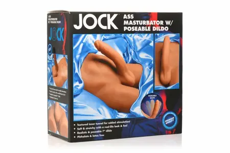 JOCK BioSkin Intimate Machine with Adjustable Core Medium Tone 7in