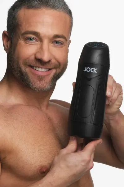 JOCK Suction & Vibration Intimate Stimulation Device, 24.1 cm, USB