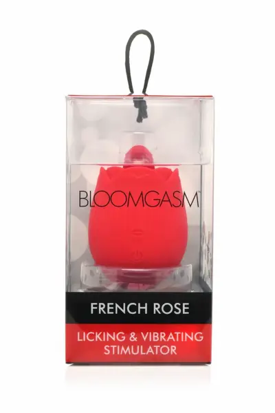 BLOOMGASM French Rose Red intimni stimulator sa 10 modova od svilenkastog silikona