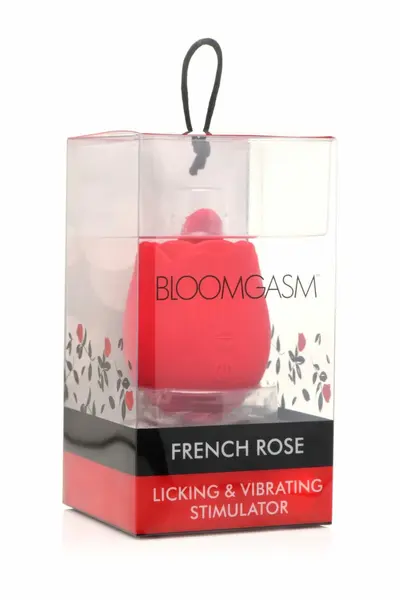 BLOOMGASM French Rose Red intimni stimulator sa 10 modova od svilenkastog silikona