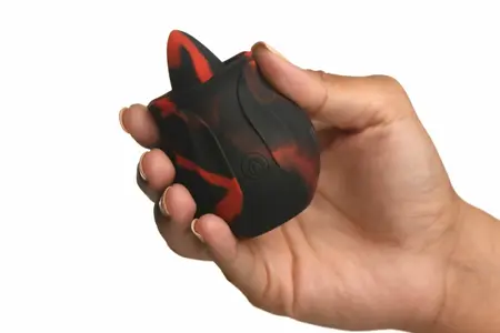 Bloomgasm Black Kiss Rose System Red/Black - Licking Motion Vibrator