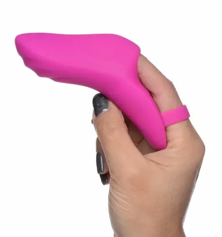 FRISKY Bang'her Pro Pink Finger Vibrator - Ergonomic, Waterproof, USB