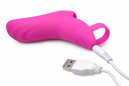 FRISKY Bang'her Pro Pink Finger Vibrator - Ergonomic, Waterproof, USB