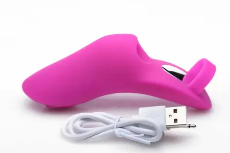 FRISKY Bang'her Pro Pink Finger Vibrator - Ergonomic, Waterproof, USB