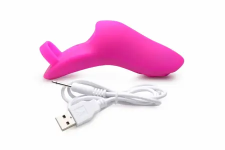 FRISKY Bang'her Pro Pink Finger Vibrator - Ergonomic, Waterproof, USB