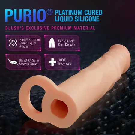 Blush Performance Plus Fortitude Silikonski Ekstender 6.3 cm