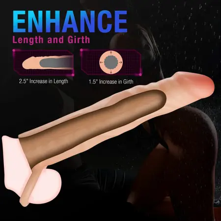Blush Performance Plus Fortitude Silikonski Ekstender 6.3 cm