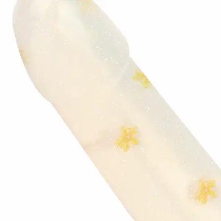 ToyJoy Floral Fantasy Gold Flowers 15 cm intimni dodatak sa vakuum postoljem