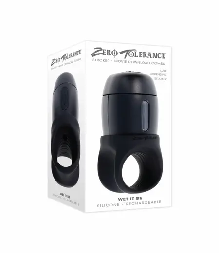 Zero Tolerance Wet It Be Rechargeable Intimate Machine with 10 Modes 12.5cm