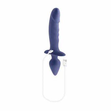 Gender X Dual Defender silikonski dvostrani vibrator sa daljinskim upravljačem 26cm