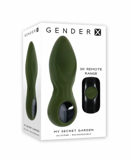 Gender X My Secret Garden silikonski stimulator sa daljinskim upravljačem 14,5 cm