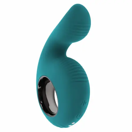 Evolved Thumbs Up svestrani silikonski stimulator sa dva motora roze 4.5cm