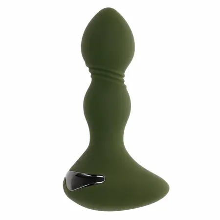 Evolved Lieutenant vibrirajući analni čep 12 cm silikonski USB otporan na prskanje