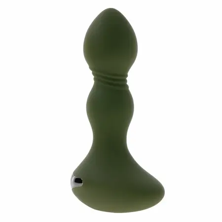 Evolved Lieutenant vibrirajući analni čep 12 cm silikonski USB otporan na prskanje