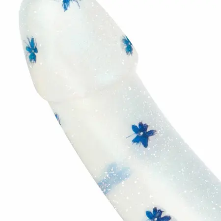 Blossom Bliss Intimate Machine Blue Glitter 19cm iz Dildo Collection