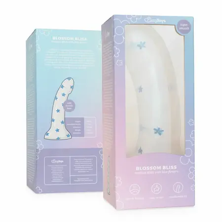 Blossom Bliss Intimate Machine Blue Glitter 19cm iz Dildo Collection