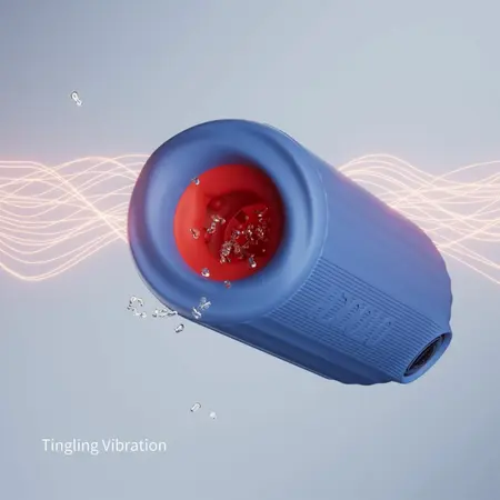 OTOUCH Submarine Blue, vodootporni intimni masažer sa 360° rotacijom i kontrakcijom