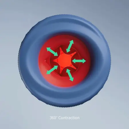 OTOUCH Submarine Blue, vodootporni intimni masažer sa 360° rotacijom i kontrakcijom